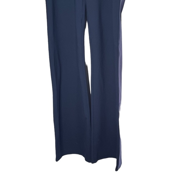 Betabrand Classic Dress Pant Yoga Pant | Straight, medium Long, Navy Blue - Picture 3 of 11